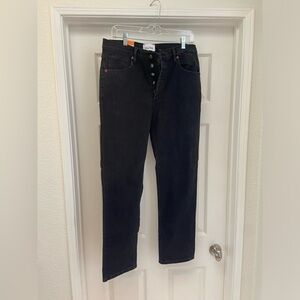 NWT mid weight performance denim  high rise straight Duer 31/29